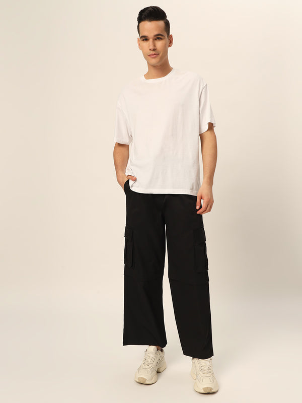 Black Unisex Cargo Pant