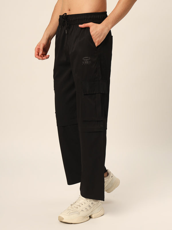 Black Unisex Cargo Pant