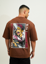 Denji Print Oversize T-Shirt