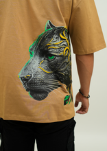 Tiger Back Print Oversize T-Shirt