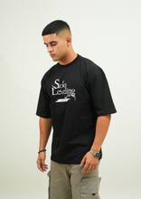 Sung Jinwo Black Print Oversize T-Shirt