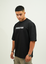 Denji Black Print Oversize T-Shirt